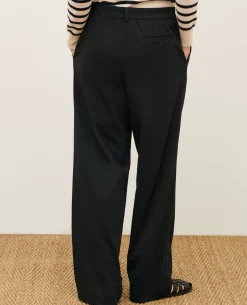 Pantalons|Comptoir des Cotonniers Yvonne - Pantalon Ample 4216 Black_Beauty