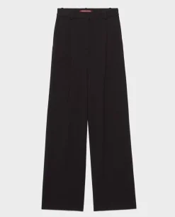 Pantalons|Comptoir des Cotonniers Yvonne - Pantalon Ample 8853 09 Black
